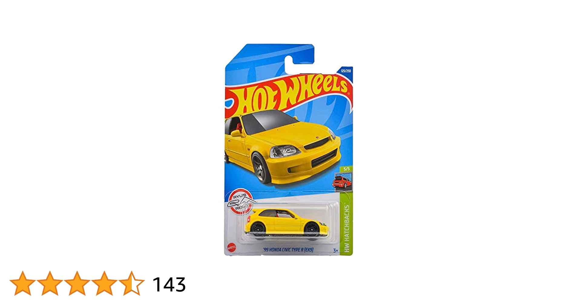 未開封 1/18 Hot Wheels Honda Civic イエロー 未開封 1/18 Hot Wheels Honda Civic イエロー Hot Wheels New